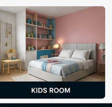 Kids room interior