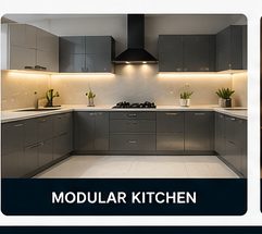 Modular kitchen interior